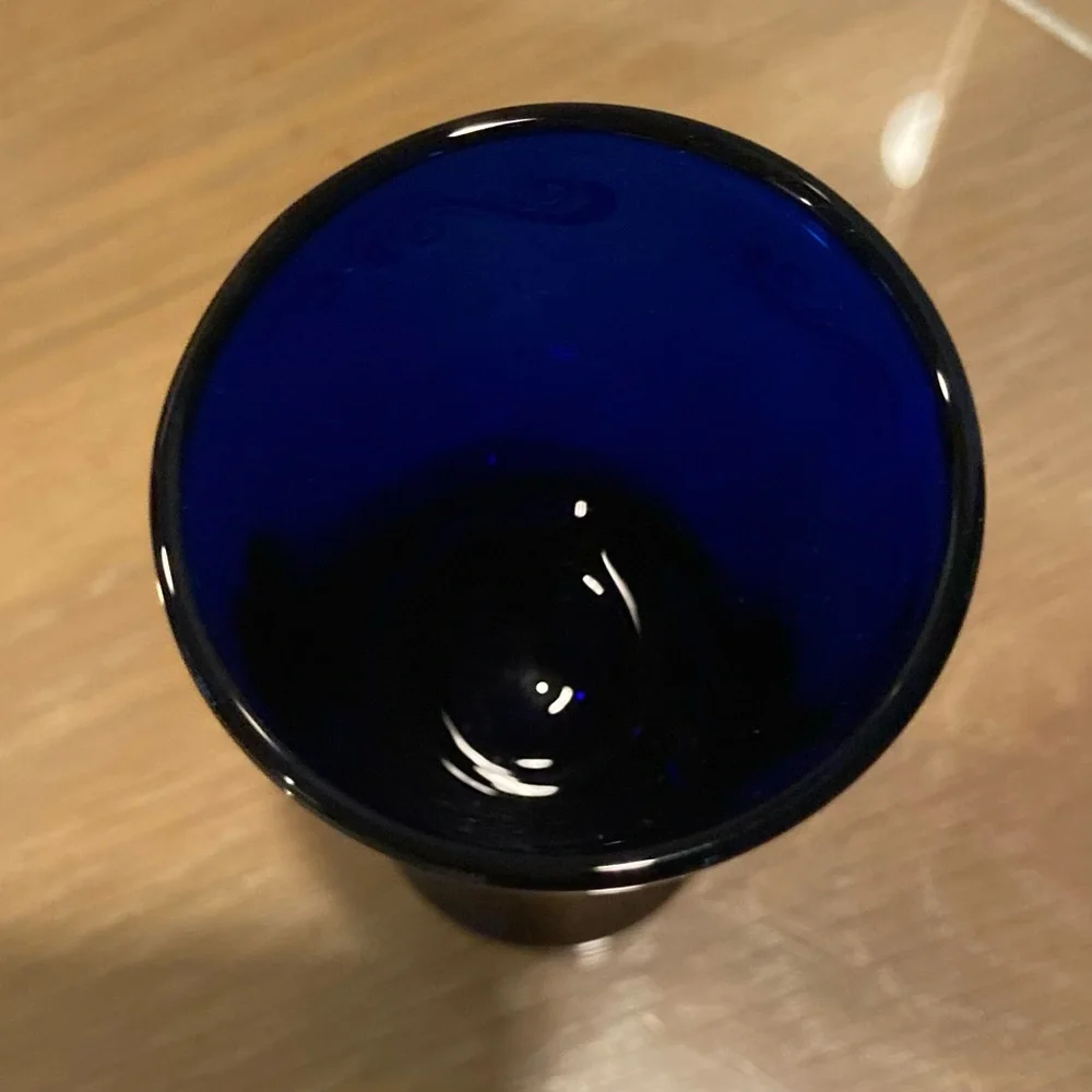 Vintage Shot Glass Universal Studios Islands of Adventure. 90s. Blue; 4 inches.